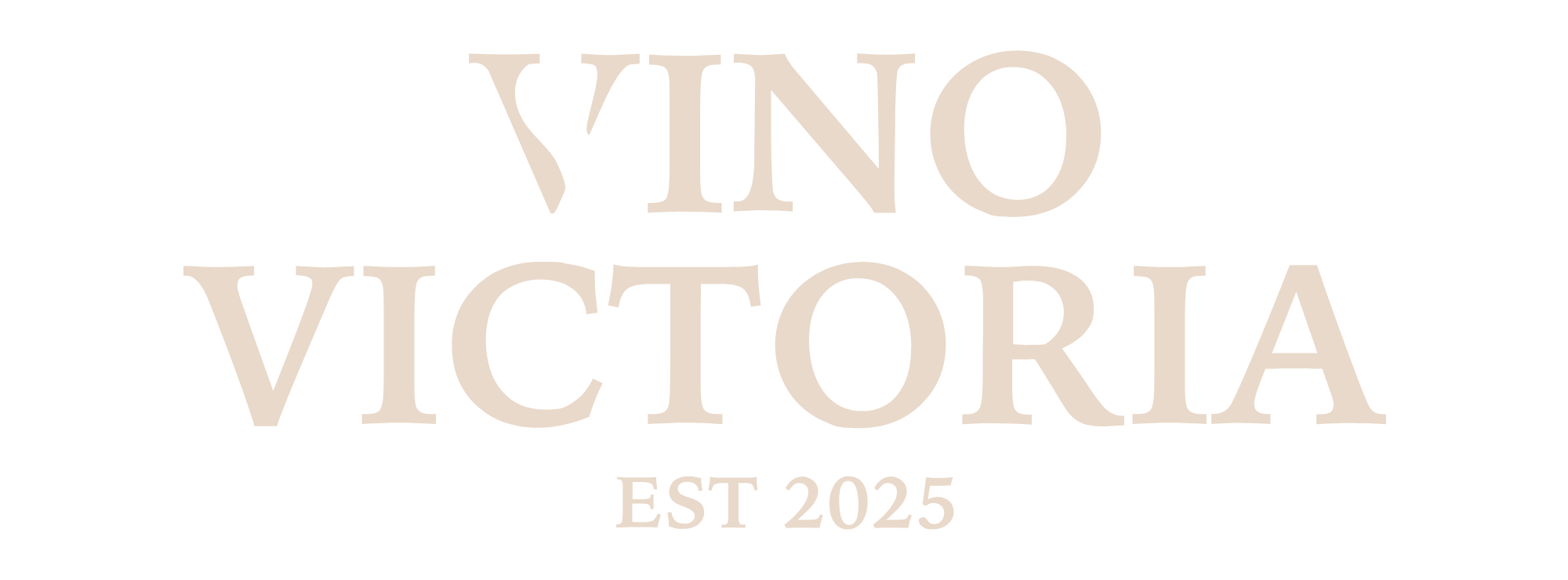 Volledig logo van Vino Victoria, wijnbar in Eindhoven opgericht in 2025